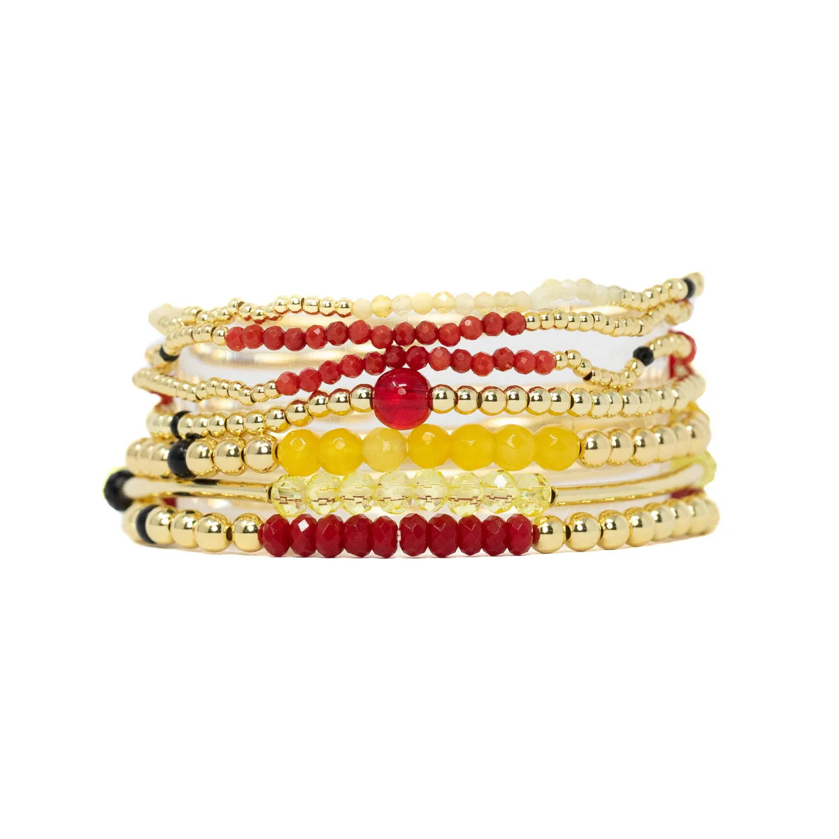 Red + Yellow Spirit Stack | Allie + Bess