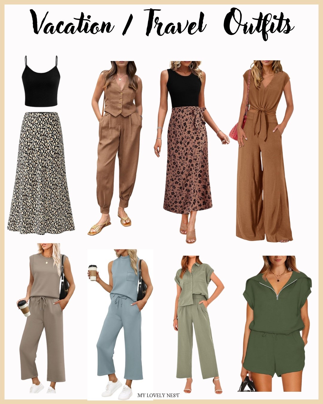 Women's Summer 2 Piece Outfits 2025 Cap Sleeve V Neck Belted Crop Tops Wide Leg Pant Sets Casual Tracksuit
Travel Vacation Outfits Short Sleeve Wide Leg Crop Pants Lounge Sets
2 Piece sets Summer Cap Sleeve Tops Palazzo Pants Dressy Casual Vacation Travel Outfits Tracksuits
Casual Mock Neck Wide Leg Crop Pants Lounge Sets
Outfits Summer Half Zip Lapel Collar Short Sleeve Sweatshirt
Summer Two Piece Outfits V Neck Button Front Cropped Tank Tops Vest Pockets Pants Cotton Matching Sets
High Waisted Floral Maxi Skirt Sets Women 2 Piece Outfits Summer Cropped Cami Tank Tops Beach Vacation Clothes
V Neck Belted Crop Tops Wide Leg Pant Sets Casual Tracksuit, Amazonfashion Amazonfinds 



#LTKFindsUnder50 #LTKSeasonal #LTKStyleTip