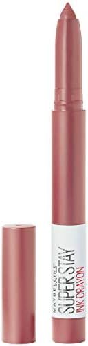 Maybelline SuperStay Ink Crayon Matte Longwear Lipstick With Built-in Sharpener, Lead The Way, 0.... | Amazon (US)