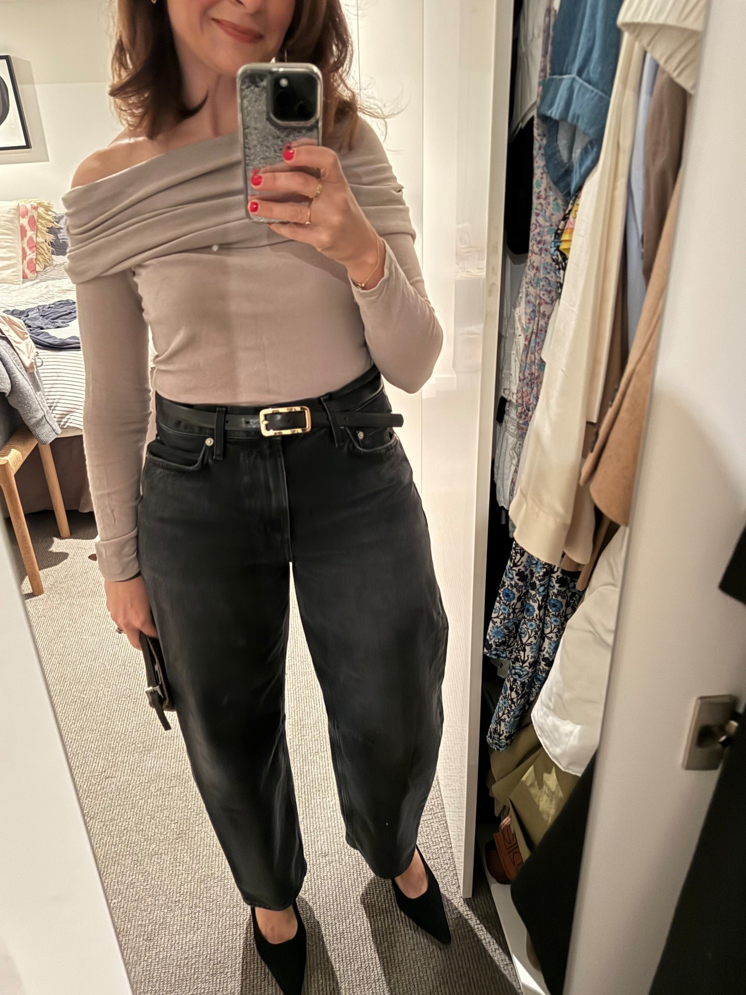 Winter nights out. Wearing Citizens of Humanity Miro jeans, old Massimo Dutti top, Witchery pumps. 

#LTKwinter #LTKaustralia