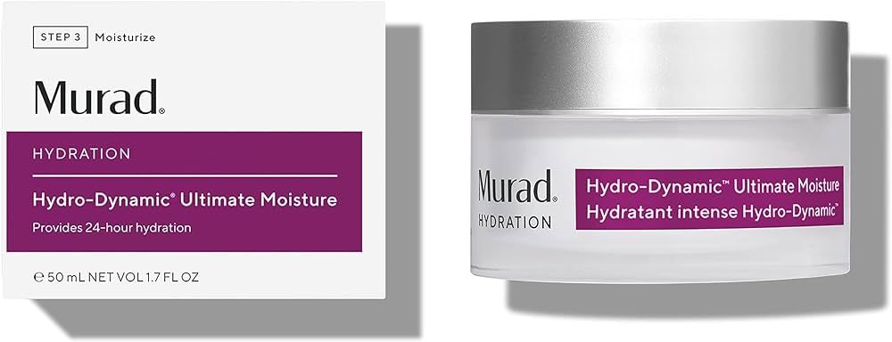 Murad Hydro-Dynamic Ultimate Moisture - Hydration Face Moisturizer with Advanced Hyaluronic Acid,... | Amazon (US)