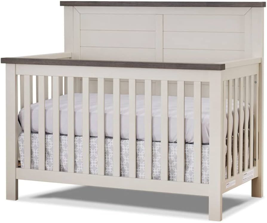 Sorelle Furniture Westley Crib, Classic 4-In-1 Convertible Pannel Crib, Baby Crib Made of Wood, N... | Amazon (US)