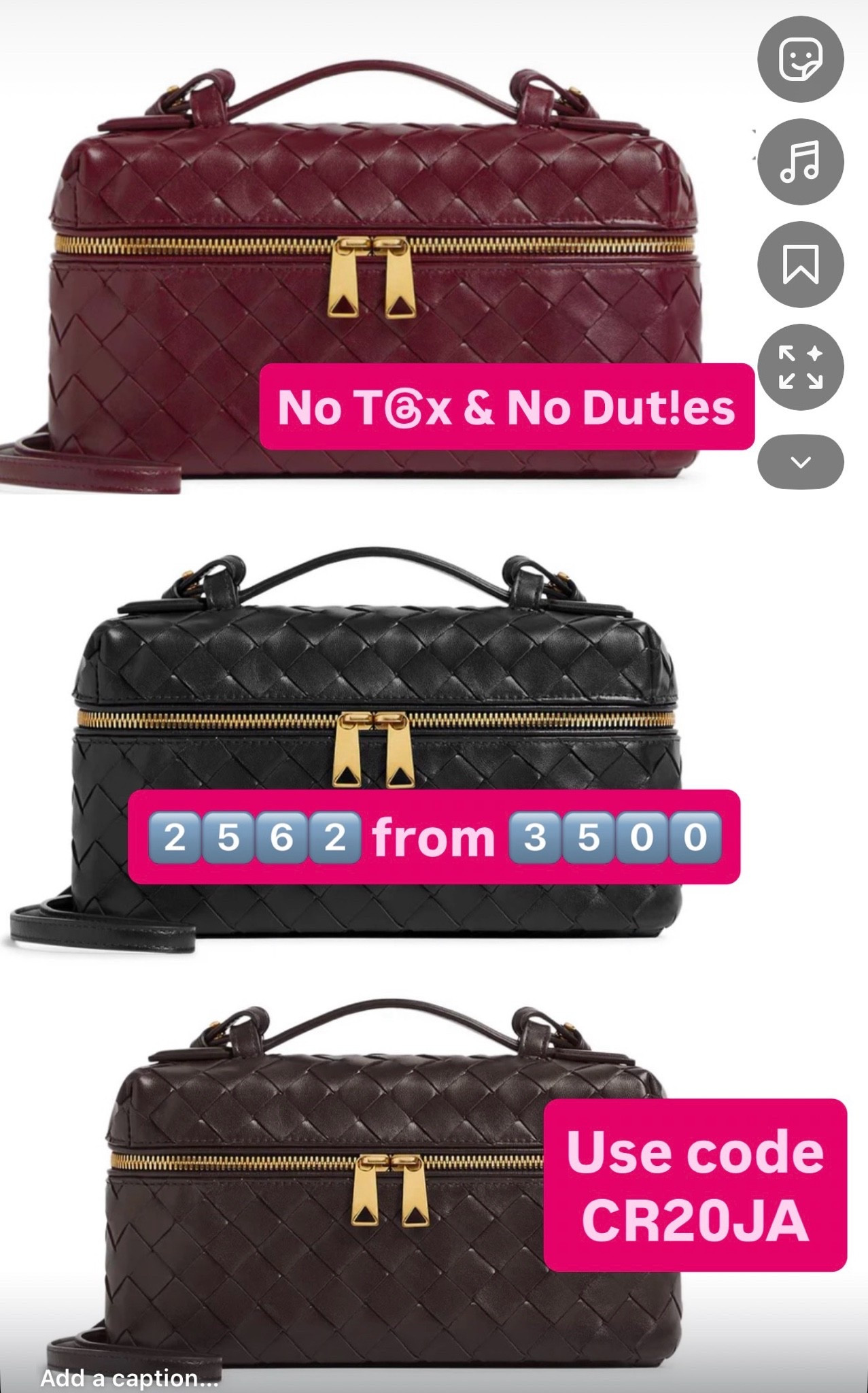 Bottega VENETA vanity bag sale 
Use code
CR20JA

#LTKSaleAlert #LTKSeasonal #LTKootd