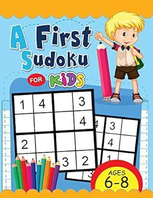 A First Sudoku for Kids Ages 6-8: Easy and Fun Activity Early Learning Workbook with Animal Color... | Amazon (US)