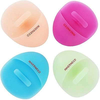 Super Soft Silicone Face Cleanser and Massager Brush Manual Facial Cleansing Brush Handheld Mat S... | Amazon (US)
