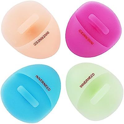 Super Soft Silicone Face Cleanser and Massager Brush Manual Facial Cleansing Brush Handheld Mat S... | Amazon (US)