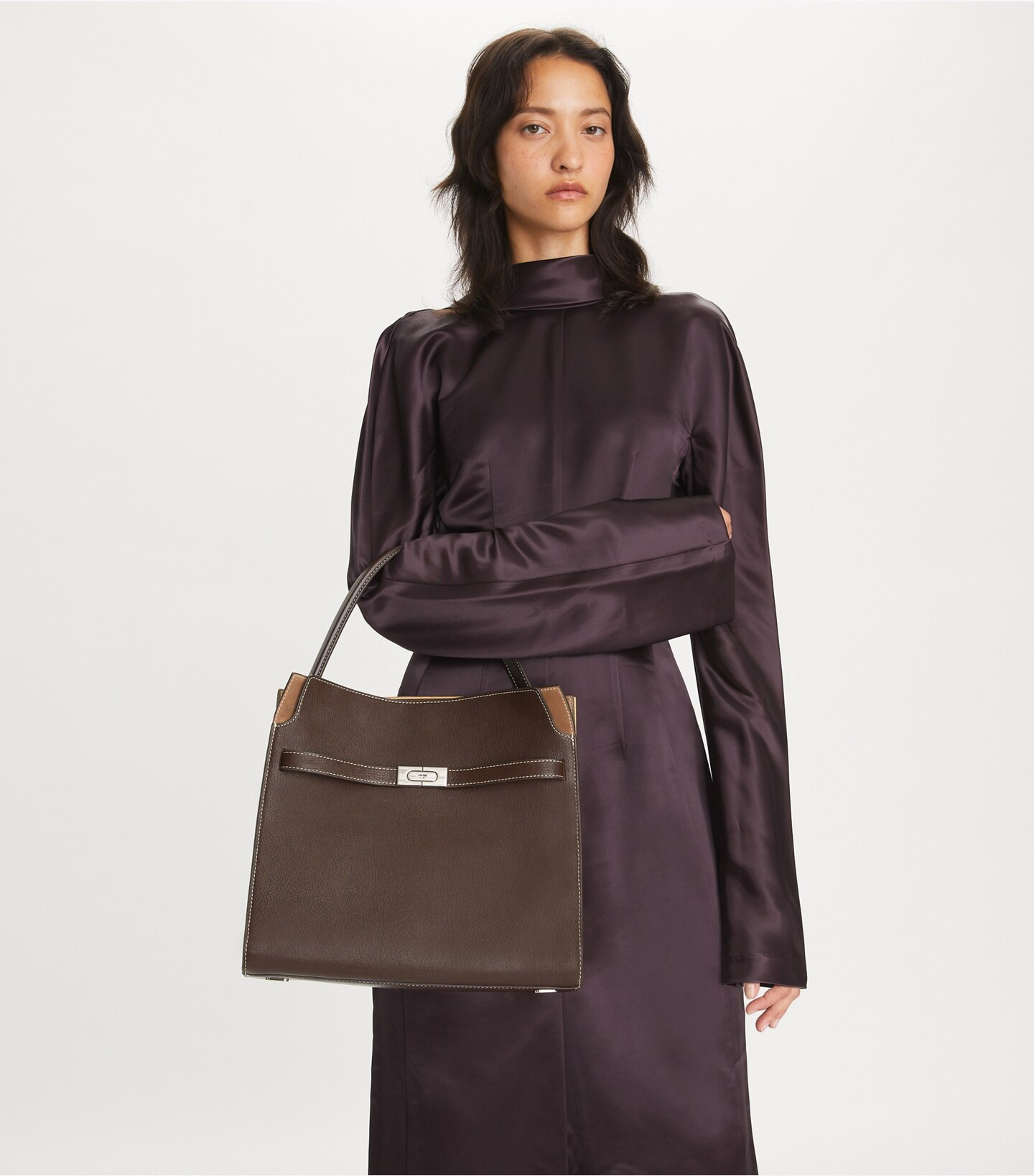 Lee Radziwill Double Bag: Women's Designer Satchels | Tory Burch | Tory Burch (US)