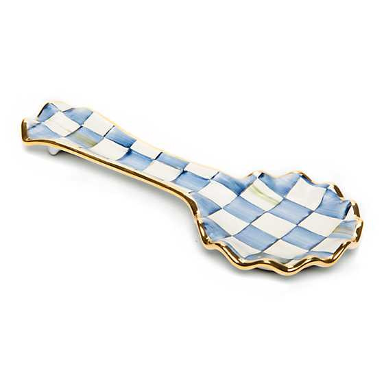 MacKenzie-Childs | Royal Check Spoon Rest | MacKenzie-Childs