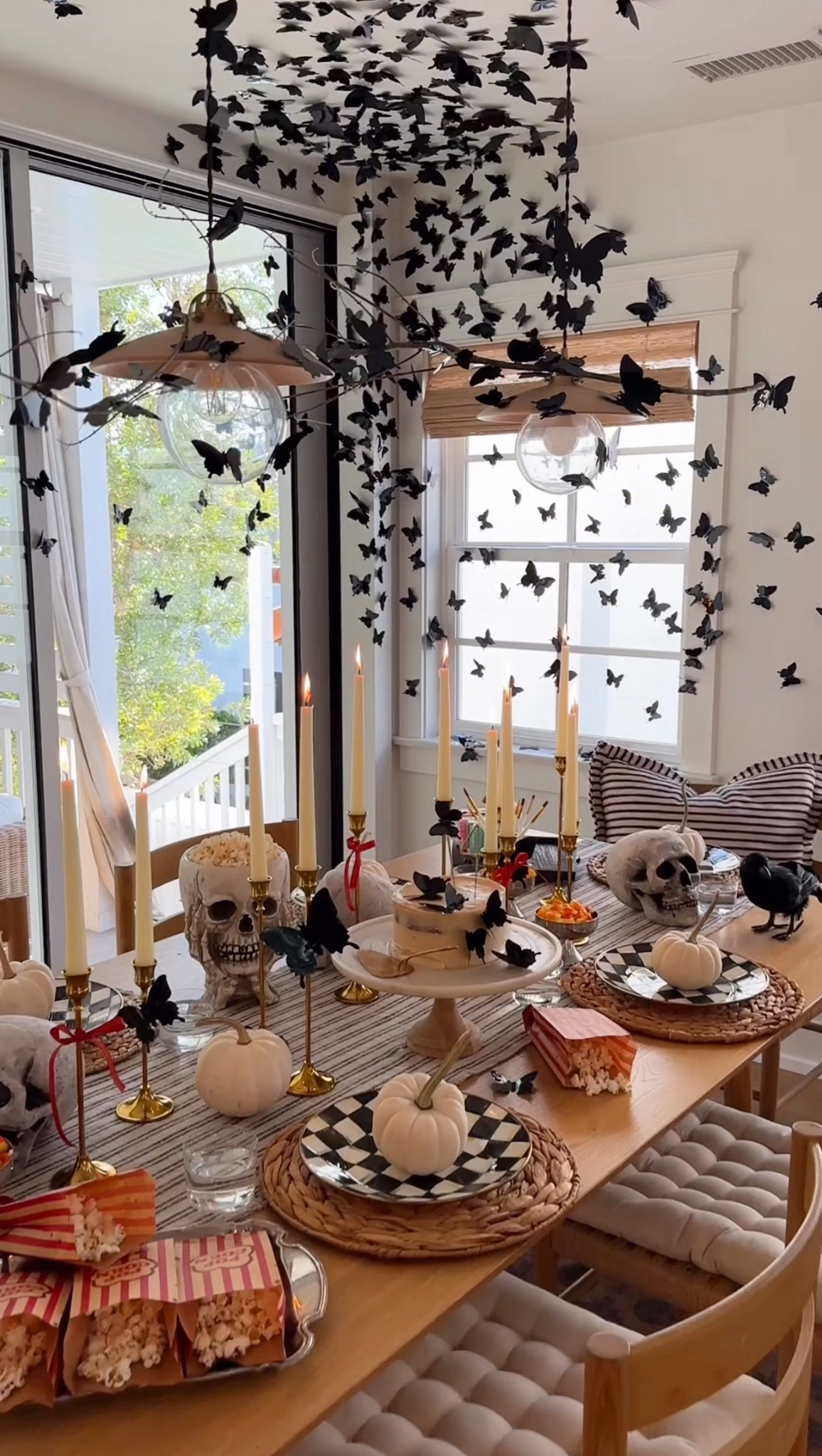 Halloween party table setup 👻 

#LTKParties #LTKSeasonal #LTKHalloween