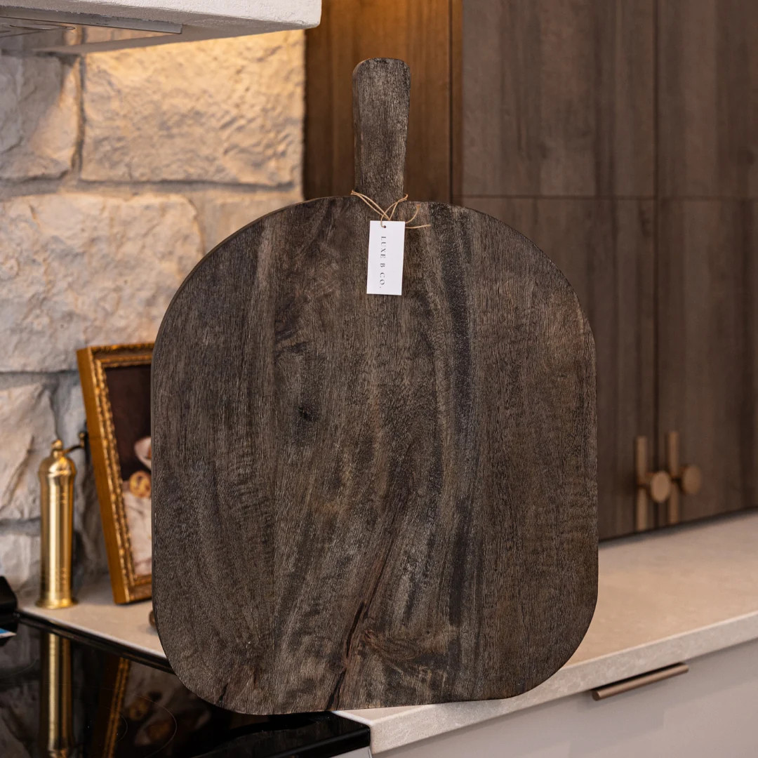 Hand Carved Wooden Cutting Board | luxe bCO