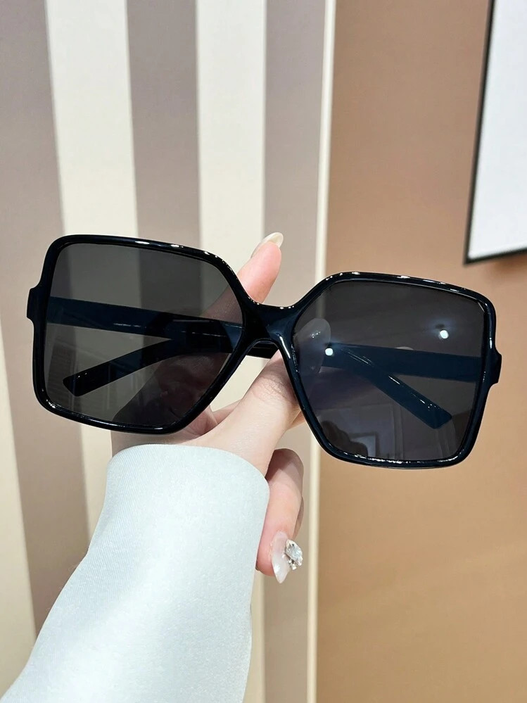1pc Fashionable European And American Style Oversized Y2K Fashion Glasses For Women, Suitable For... | SHEIN