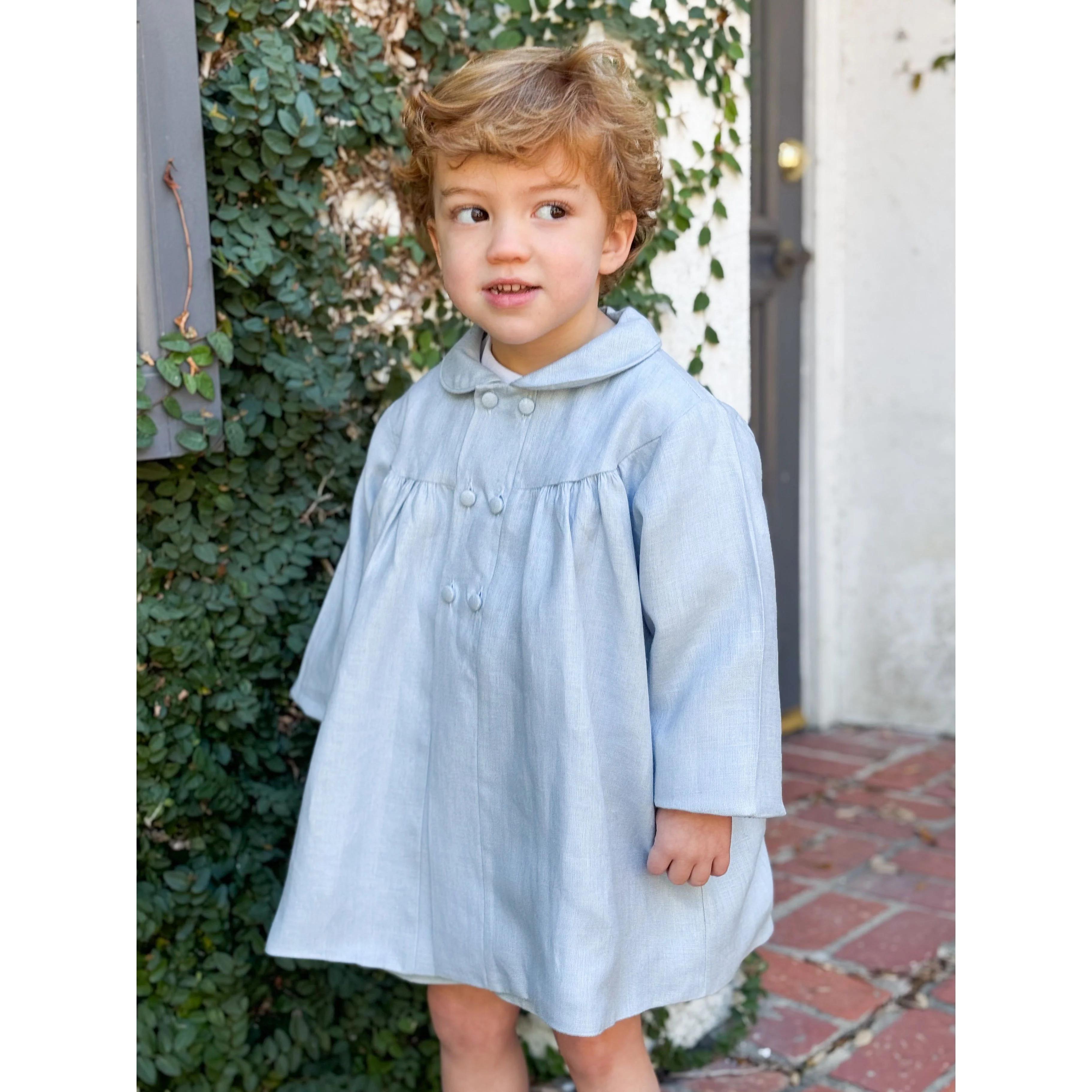 Boys Linen Coat | Alice Kathleen & Co.