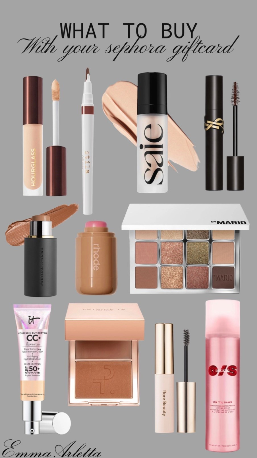 What i would buy if i had a Sephora gift card 💳💋✨

#LTKGiftGuide #LTKBeauty #LTKFindsUnder100