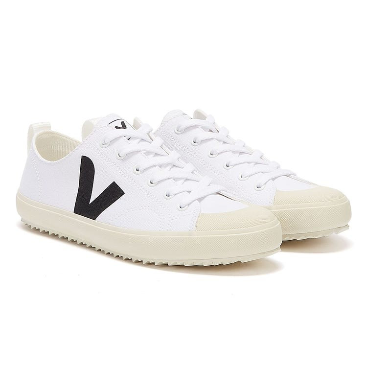 Veja Nova Womens White / Black Trainers | Tower London UK