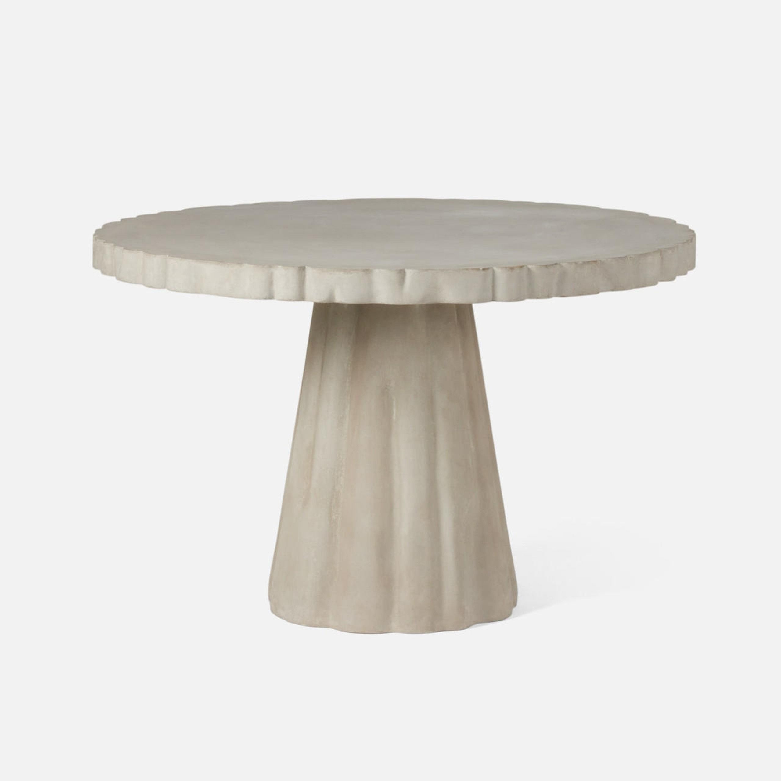 Grady Round Scalloped Dining Table
                    
    
        
    
    
        
        ... | Belle and June