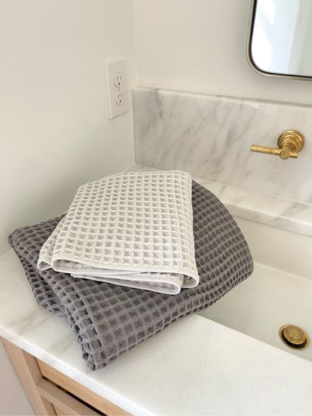 Waffle Weave Bath Towels, Hand Towels, Bathroom Decor, LTKFind, primary bathroom, Target find 

#LTKhome #LTKunder50 #LTKFind
