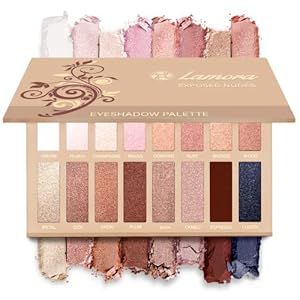 Best Pro Eyeshadow Palette Makeup - Matte Shimmer 16 Colors - Highly Pigmented - Professional Nud... | Amazon (US)