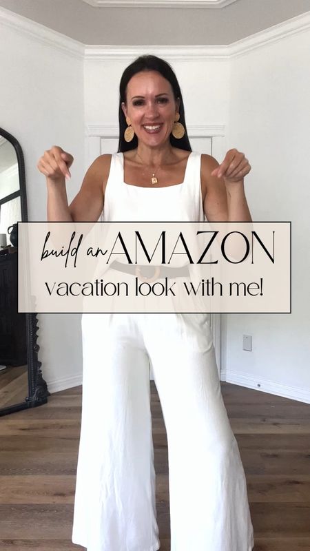 Build a vacation look with Amazon!

Sizing:
Matching set-in medium
Sandals-run TTS

Summer outfit | vacation outfit | linen set | casual outfit rattan earrings | resort wear | Steve Madden Knox sandals | straw tote bag | Amazon fashion I straw belt | Tracy Cartwright | The Fashion Sessions 

#LTKVideo #LTKstyletip #LTKtravel