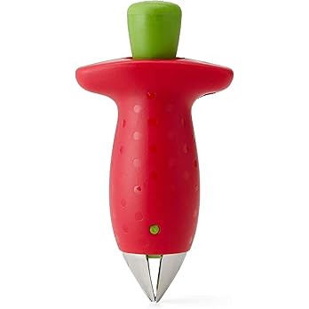 Chef'n Original Stem Gem Strawberry Huller, Red/Green - 102-138-005 | Amazon (US)