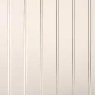 3/16 in x 24 in x 32 in Primed White MDF Beaded Wainscot Panel (5.3 sq. ft.) 8203494 - The Home D... | The Home Depot