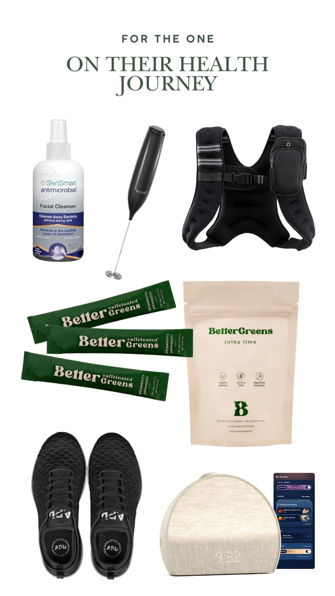 Gift Guide - For the one on their health journey

#giftguide #gifts2025 #christmas2025



#LTKHoliday #LTKGiftGuide #LTKselfcare