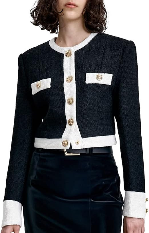 URBAN REVIVO Women's Cardigans Button-Down Long Sleeve Lightweight Knit Open-Front Cardigan Sweat... | Amazon (US)