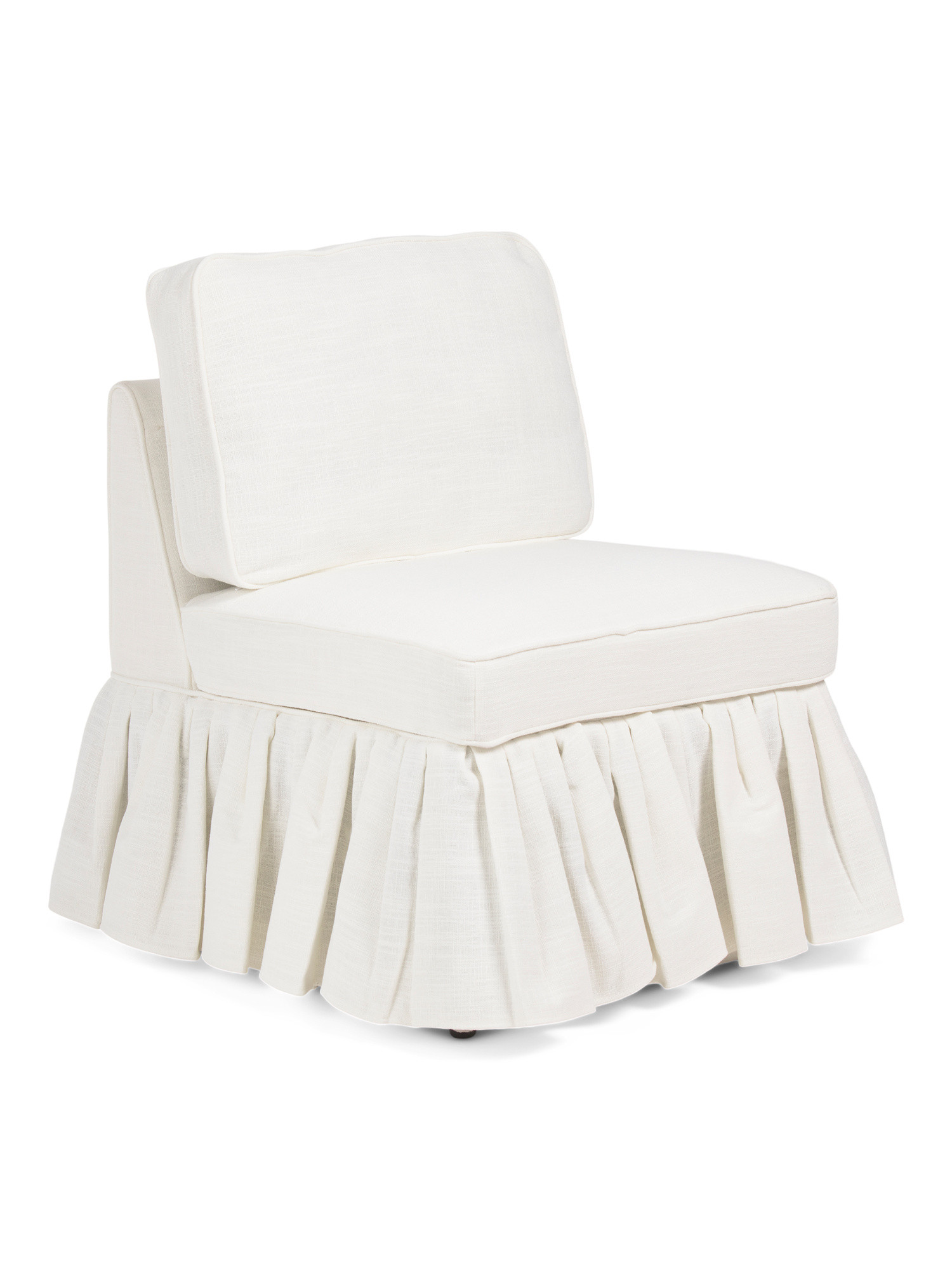 26x34 Accent Chair With Ruffle Bottom | TJ Maxx