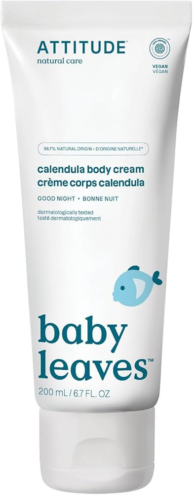 ATTITUDE Body Cream for Baby, EWG Verified, Made with Naturally Derived Ingredients, Vegan, Good ... | Amazon (US)