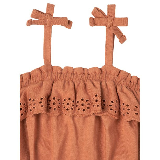 Modern Moments by Gerber Baby Girl Bubble Romper, Sizes 0 Month -12 Months | Walmart (US)