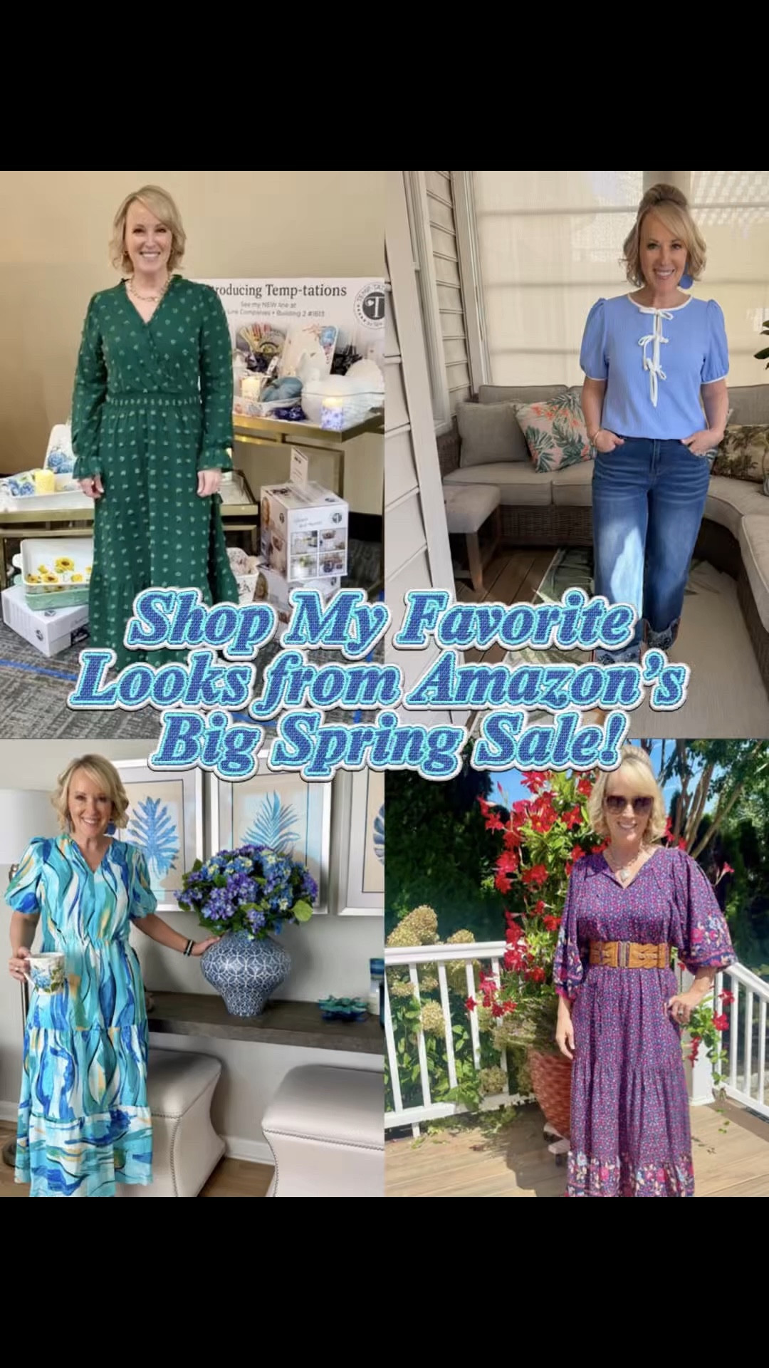 Spring is here and there’s no better excuse to refresh your closet than with Amazon’s Big Spring Sale 🌸🌼 These are the Amazon looks I’ve been loving lately and they’re all on sale right now for a great price. They’re the kind of easy, pulled together pieces that work so well this time of year and layer perfectly with a light jacket. From brunch plans to date nights to spring celebrations and everything in between, these looks make getting dressed effortless! Shop my looks! 

#LTKSaleAlert #LTKSeasonal #LTKootd