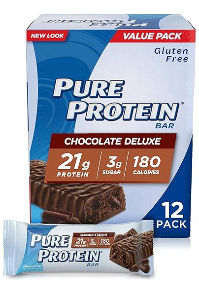 Pure Protein Bars, High Protein, Nutritious Snacks to Support Energy, Low Sugar, Gluten Free, Cho... | Amazon (US)
