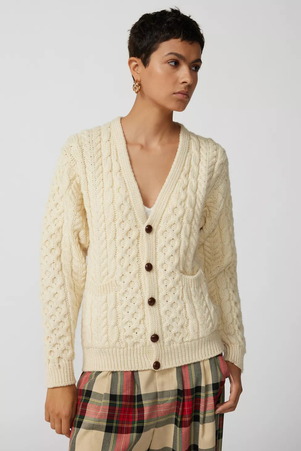 Urban Renewal Vintage Fisherman Cardigan | Urban Outfitters (US and RoW)