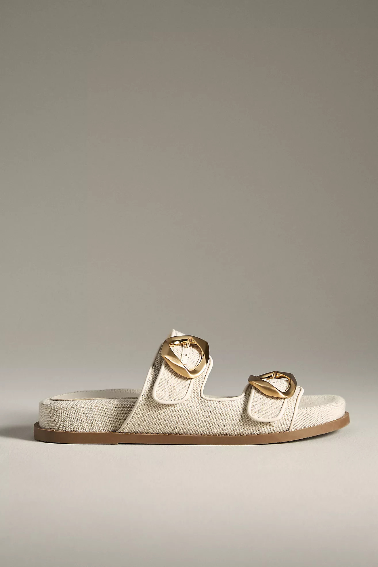 Schutz Olga Sporty Buckle Slide Sandals | Anthropologie (US)