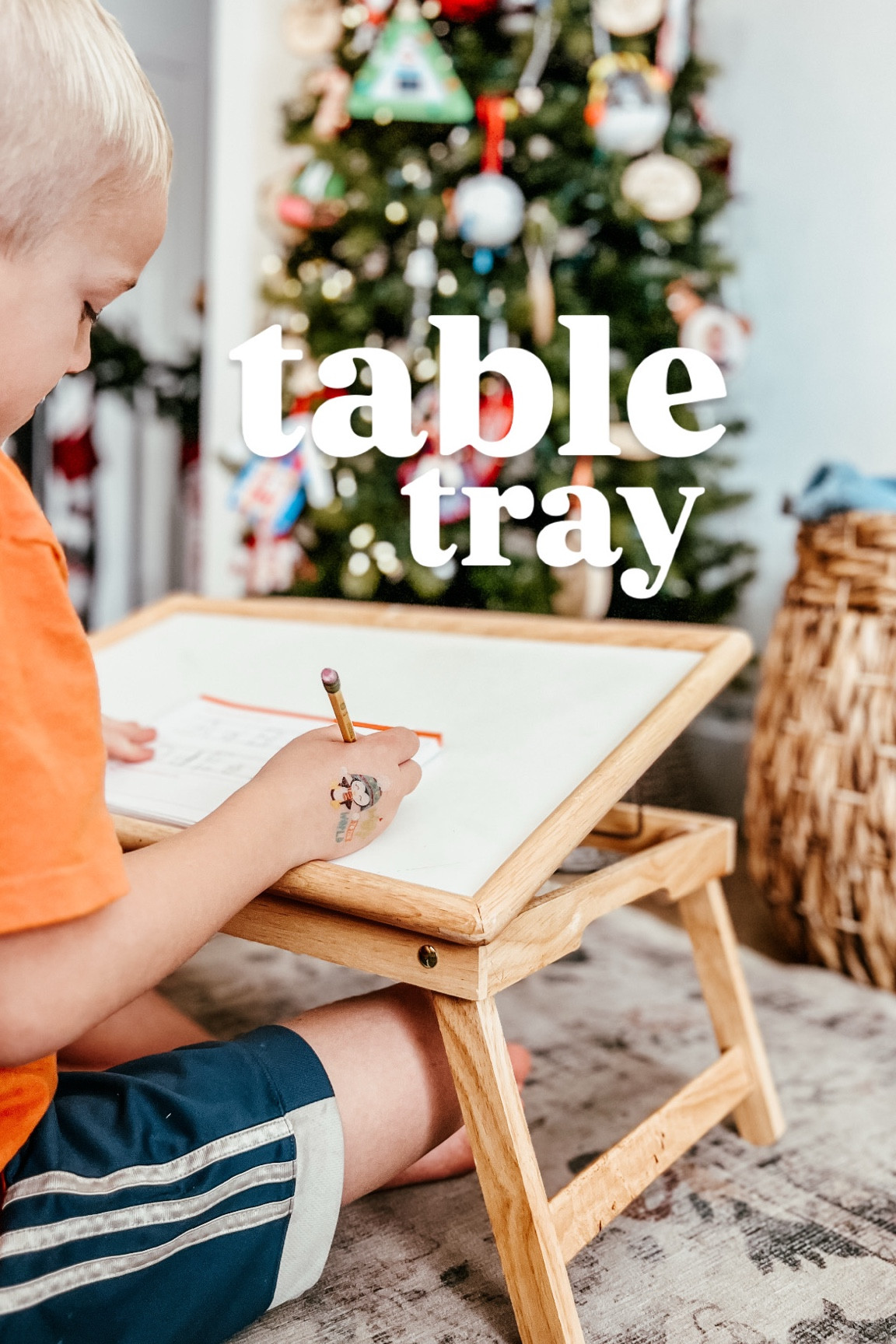 Our favorite little tray to bring around the house to do work on when we need to! 

#LTKFamily #LTKKids