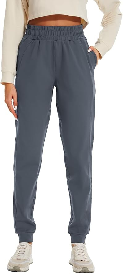 HOdo 32"/34"/36" Inseam Womens Tall Sweatpants Fleece Lined Long Joggers Workout Pants with Pocke... | Amazon (US)