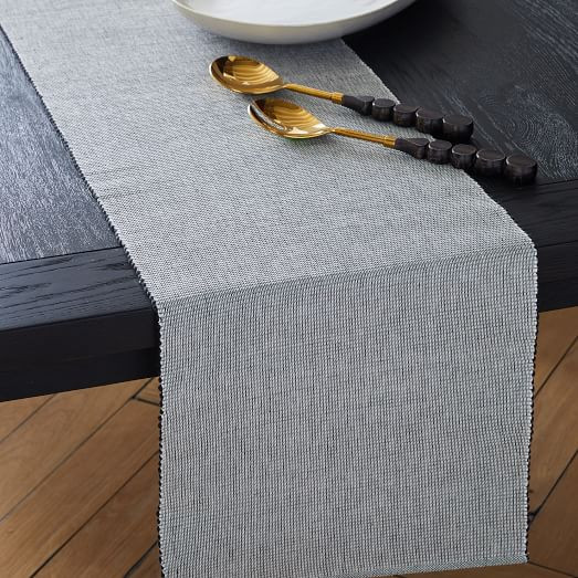 Riviera Cotton Table Runner | West Elm (US)
