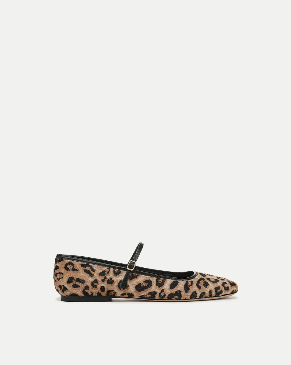 Ellie Leopard Flat | Veronica Beard