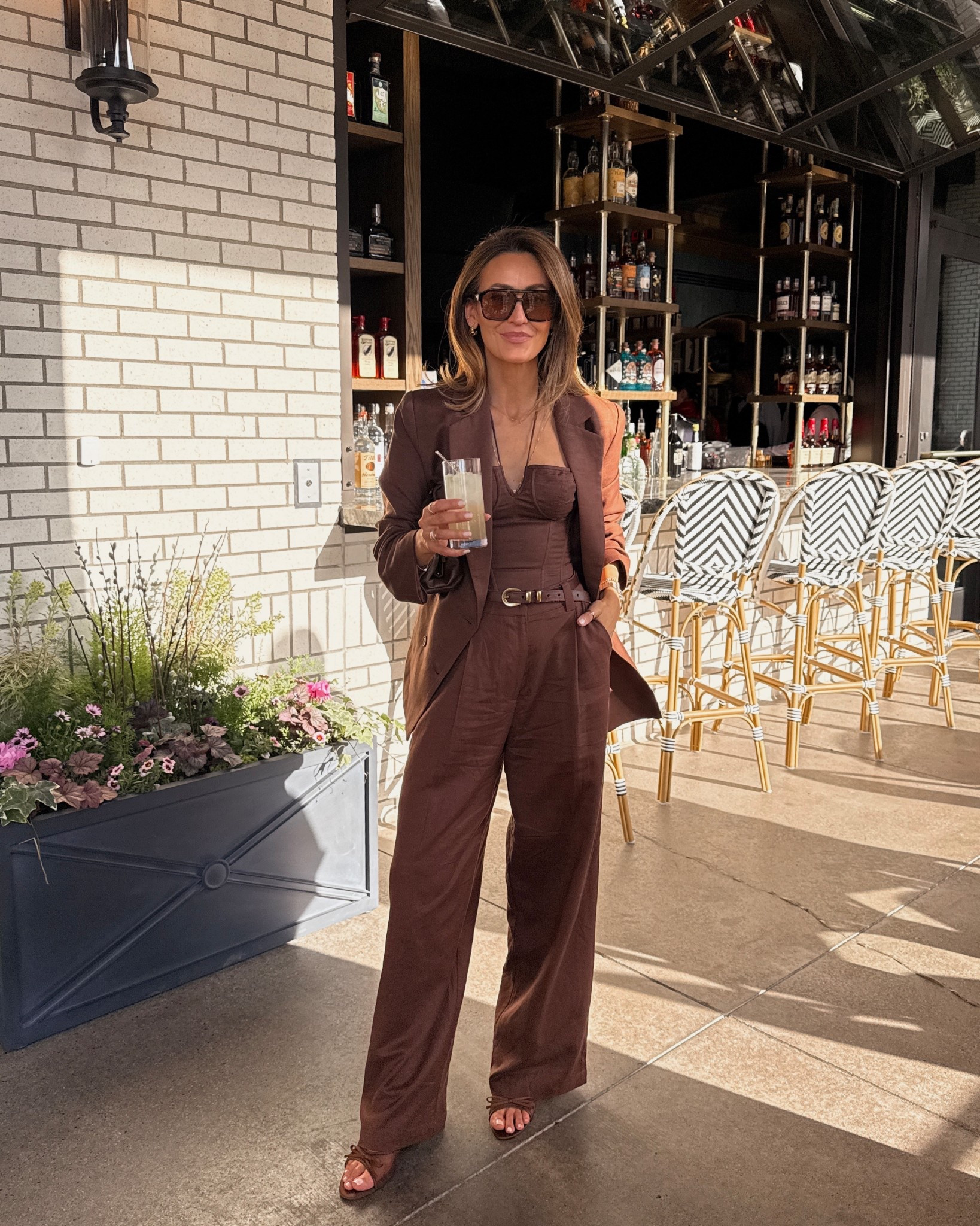 Tonight’s outfit is a chocolate monochromatic vibe im in love with! All sizes xs, pants and blazer fit oversized and top tts. Some are included in the amazon spring sale! 

#LTKSaleAlert #LTKStyleTip #LTKFindsUnder100