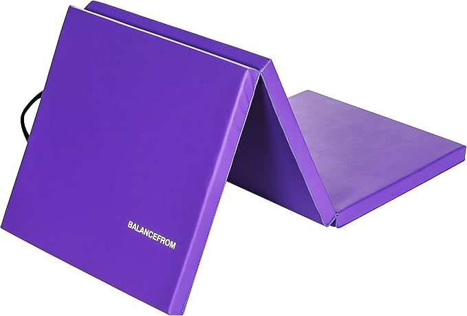 BalanceFrom 2" Thick Tri-Fold Folding Exercise Mat with Carrying Handles for MMA, Gymnastics and ... | Amazon (US)