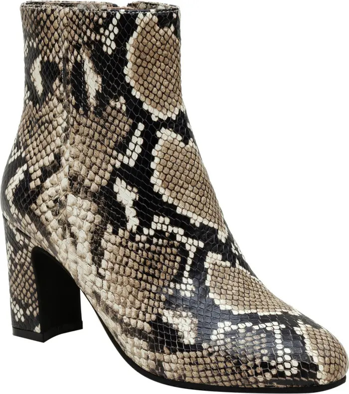 Wylda 2 Snakeskin Embossed Bootie (Women) | Nordstrom