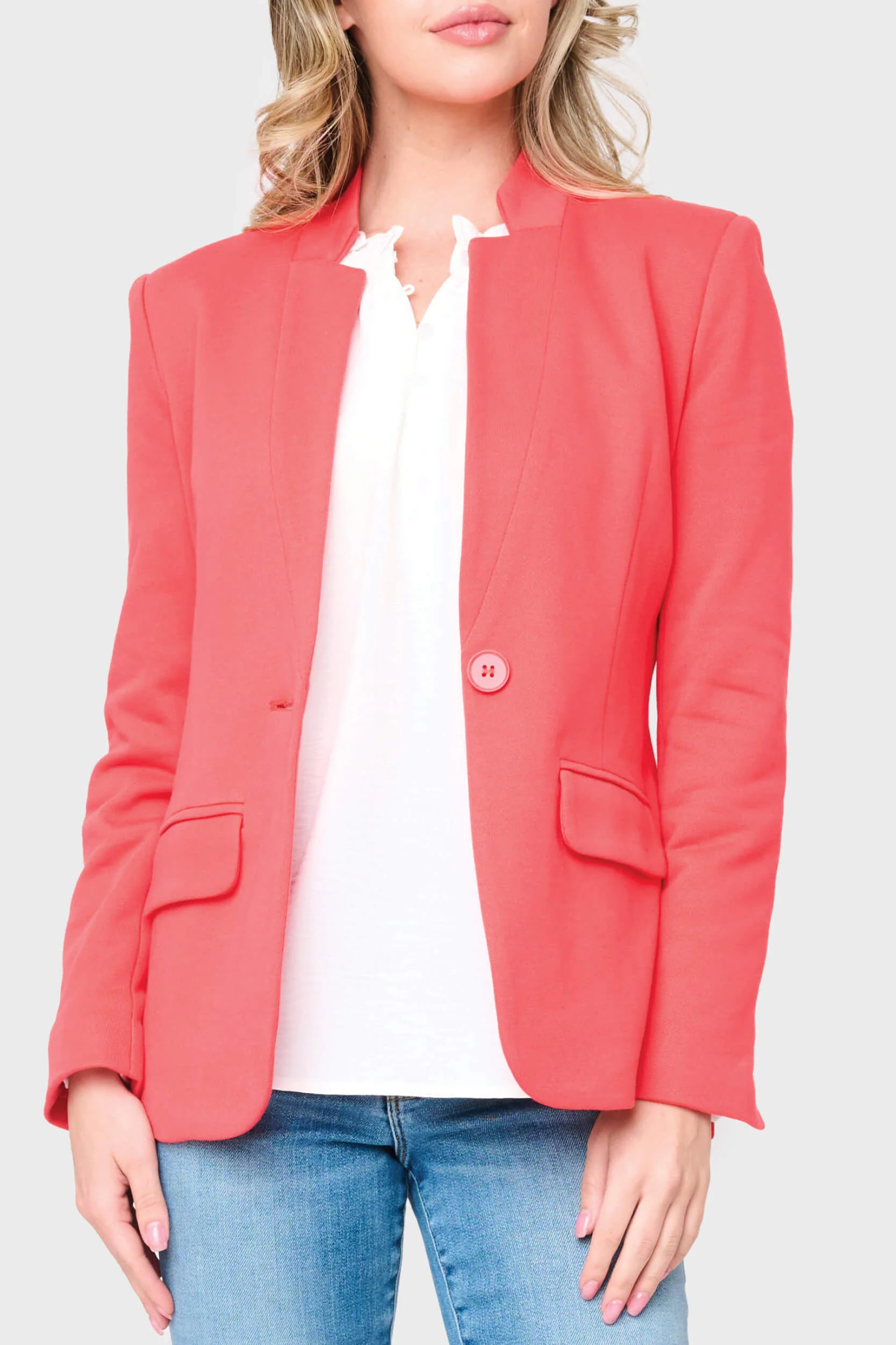 Notch Collar Blazer for Women | Favorite Work-to-Weekend | Gibsonlook | Gibsonlook