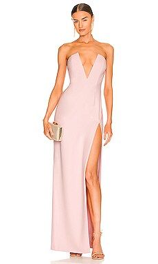 Katie May x REVOLVE Infatuation Gown in Blush from Revolve.com | Revolve Clothing (Global)