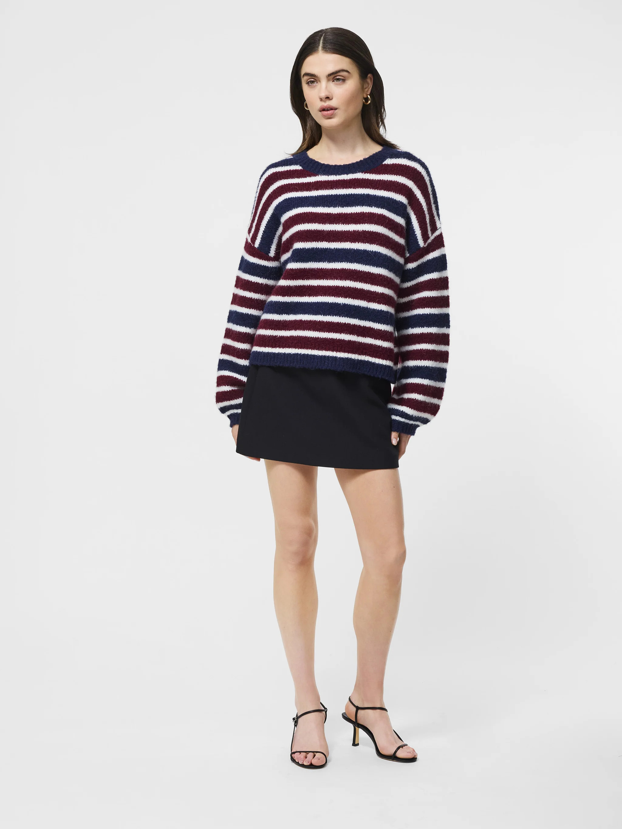 Chunky Alpaca Striped Sweater | French Connection (US)