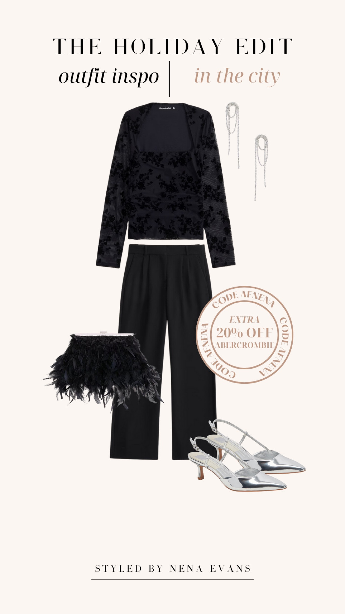 Use code AFNENA for 20% OFF Abercrombie! Holiday outfits are 25% off today only 🤩


Holiday party outfit
Christmas outfit
Christmas party outfit

#LTKStyleTip #LTKFindsUnder100 #LTKHoliday