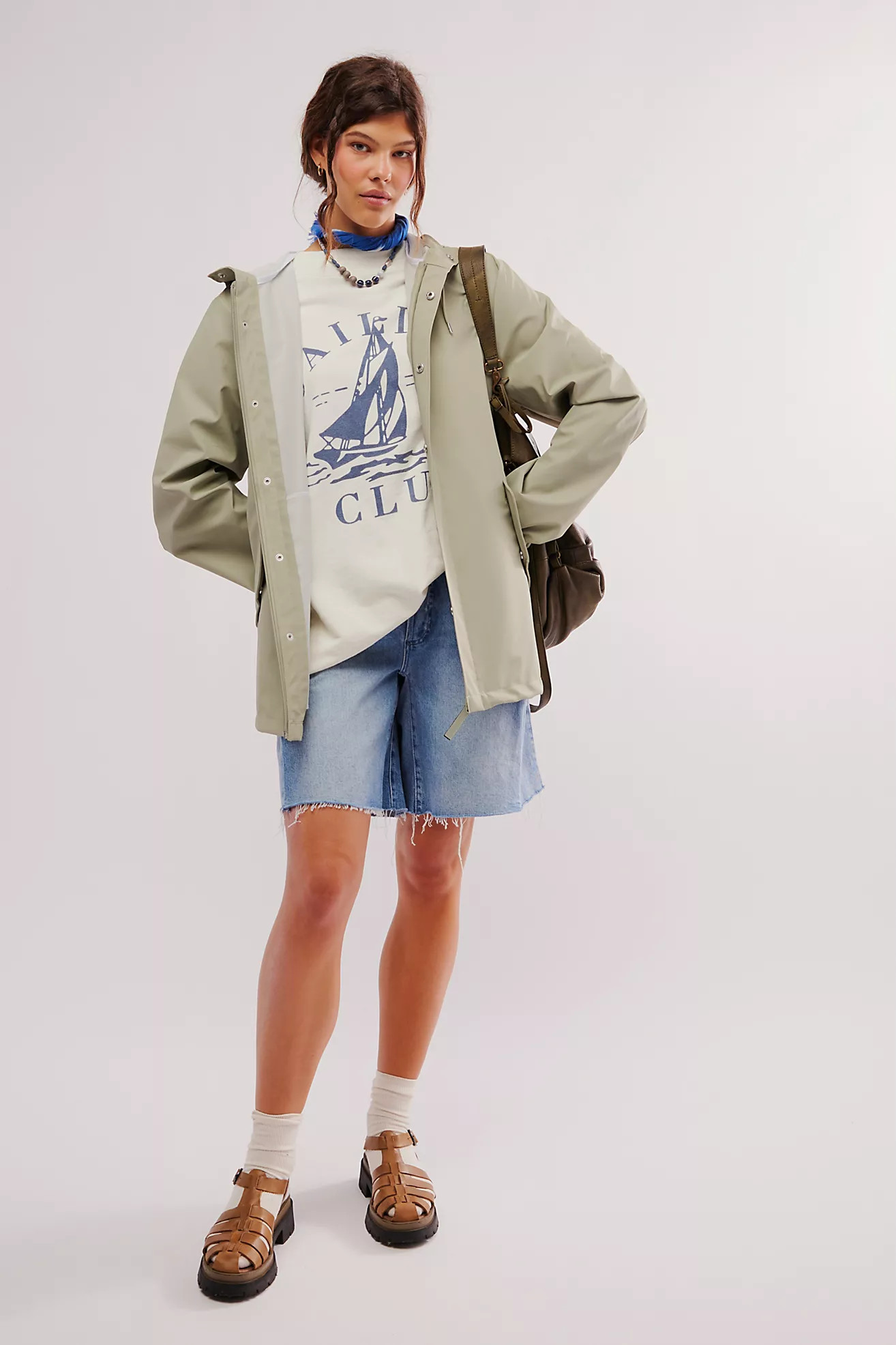 Rains Fishtail Parka Jacket | Free People (Global - UK&FR Excluded)