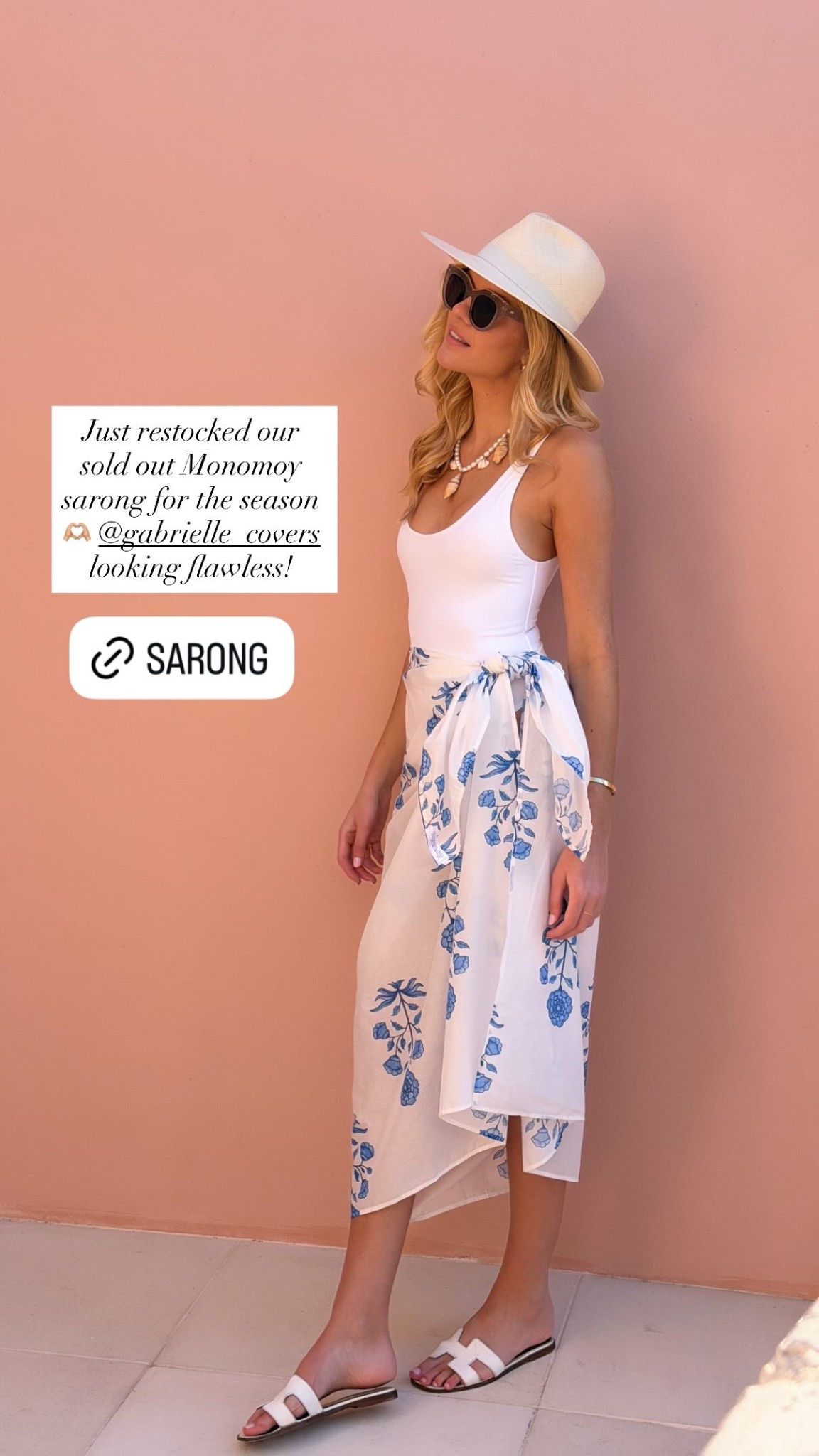 Just restocked our sold out Monomoy sarong for the season 🫶🏼 great gift or spring break pareo! Swim, Everyone Loves The Weekend. 

#LTKSwim #LTKTravel #LTKSeasonal