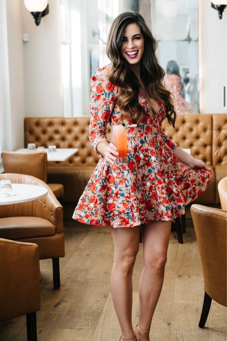 Floral dress spring dress