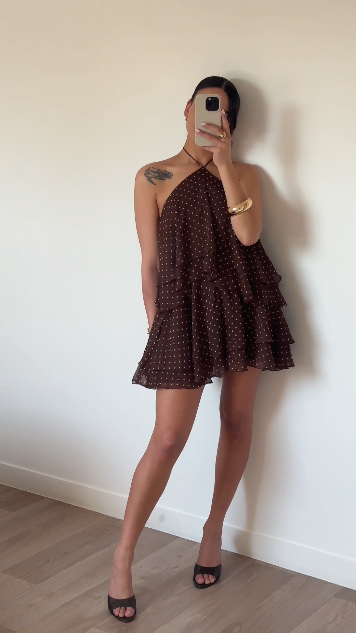 Cute polka dot dress 🤎 

#LTKdresses #LTKeurope #LTKspring