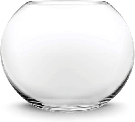 CYS EXCEL Large Glass Bubble Bowl (H-9.5" W-11", Approx. 3 Gal.) | Multiple Size Choices Fish Bow... | Amazon (US)