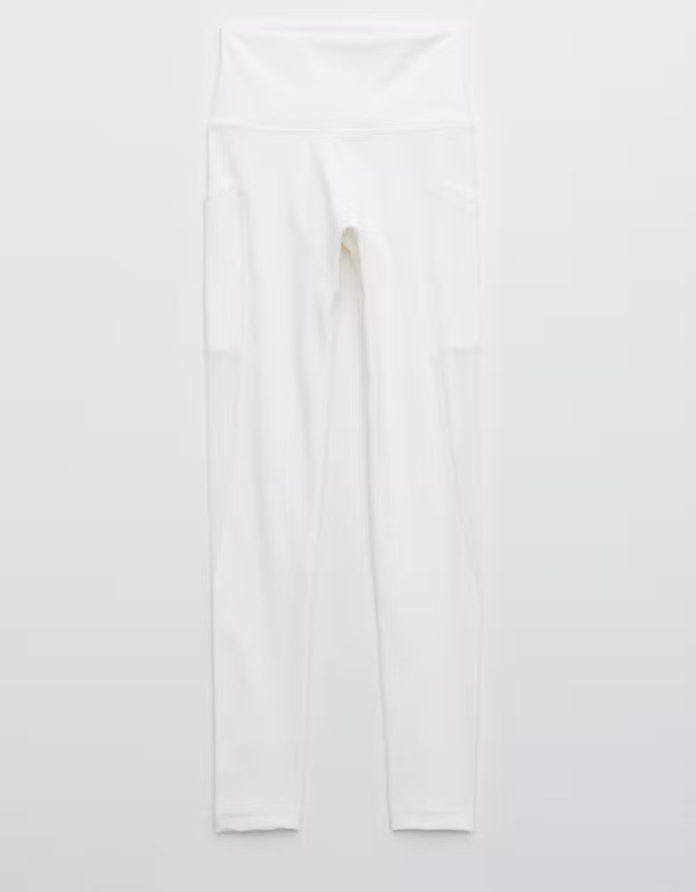 Aerie Move Mesh High Waisted Legging | American Eagle Outfitters (US & CA)